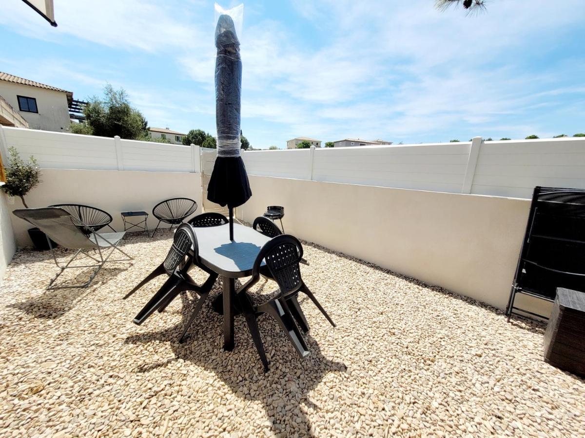 Logement Independant "Les Coquelicots", Terrasse Proche Des Plages Et Montpellier Juvignac Bagian luar foto
